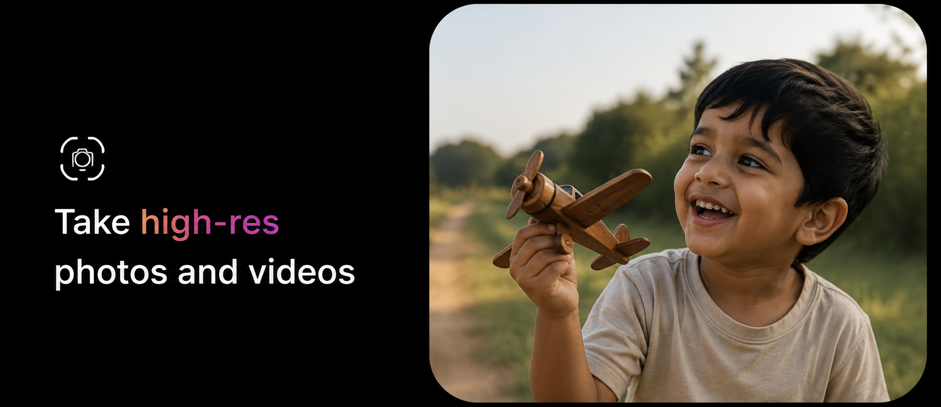 Capture memories with Lumy