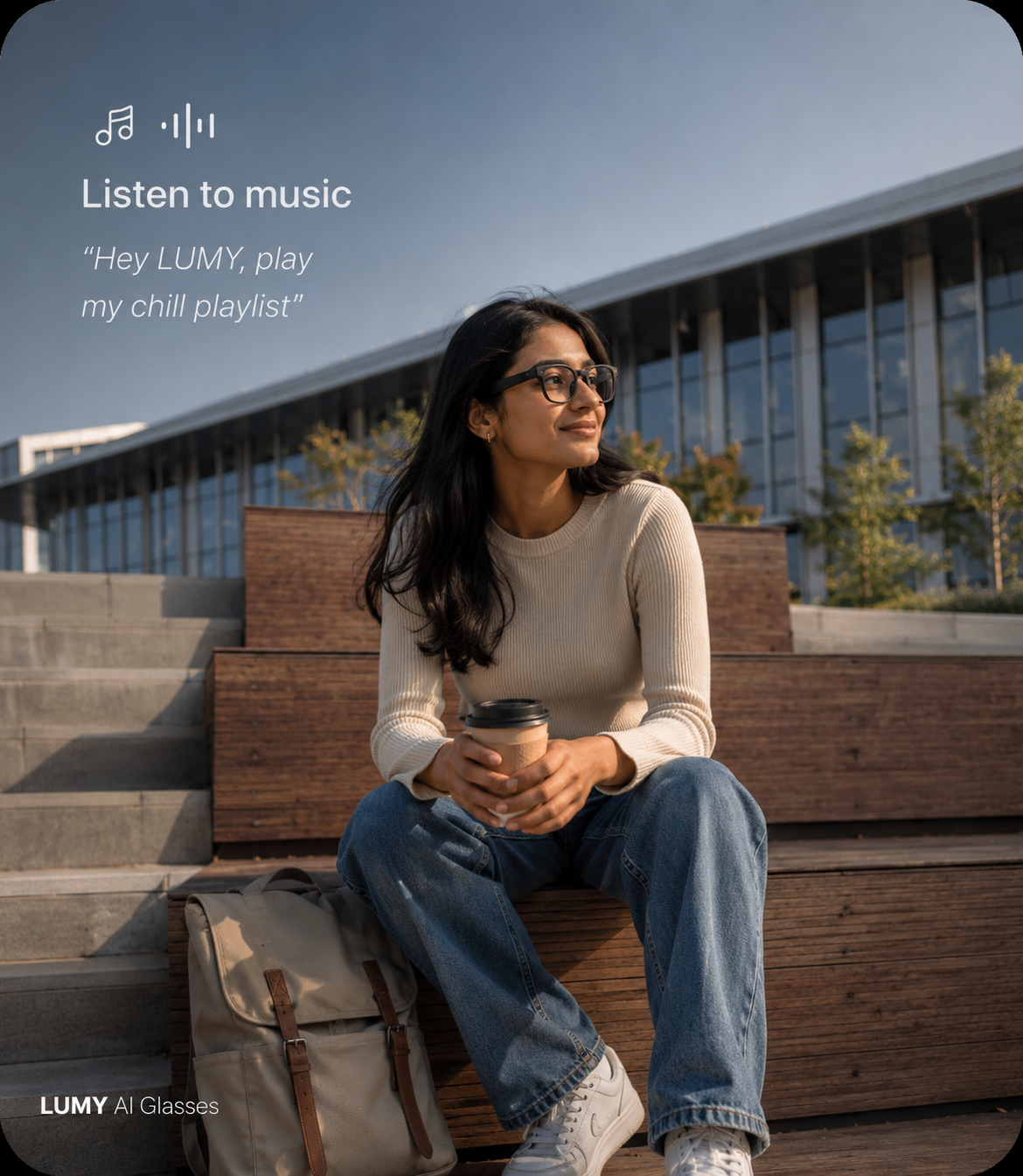 Open-ear audio with Lumy
